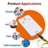 700mAh Rechargeable Battery Children Google Tracking GPS Tracker Student GPS ID Card