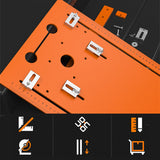 Circular Rail Bottom Adjustable Cutting hine Bakelite Guide Plate Saw Base Woodworking Bench Accessories