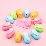 Device Color Copy Paper Emer Eming Mold Craft Lever Punch Set Butterfly Snowflake Love Heart Rose Shape