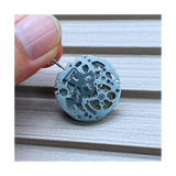 NH70/NH70A Skeletonized Mechanical Movement Black Metal 3 Hands Automatic Self-Winding Mechanism