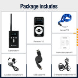 T130/T131pro Tour Guide Scenic Area Museum Explainer Type-C Remote 160m