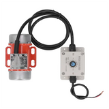 30W Concrete Vibrator, 4000RPM Electric Vibrating Motor with Speed Controller & Adjustable Exciting Force DC 24V