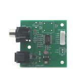 WM8805 SPDIF Fiber board / IIS input coaxial output sampg 44.1K~192K I2S to COAX OPT digital signal