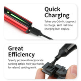 DSPIAE Reciprocating Sander & Electric Grinding Pen - For Military Model Craft Tools and Hobby DIY