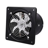Stainless Steel 6 Inch Exhaust Toilet Kitchen Bathroom Hanging Wall Window Duct Fan Air Ventilator Extractor Blower