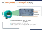 Long Time Durable Scalable Alcohol Methanol Water Milk Beverage Suower Oil Liquid Turbine w Meter