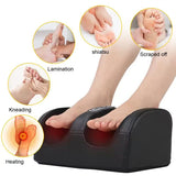 Electric Foot Massager with Shiatsu, Health Care Therapy, Relaxation. Infrared Heating, Body Massager. Heat Deep Muscles, Kneading Roller. Salud.