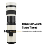 MF Super Telephoto Zoom Lens F/8.3-16 420-800mm T Mount with NEX-mount Adapter Ring for Sony NEX E-mount Camera NEX-5R