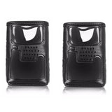 Soft Leather Case Walkie Talkie Cover Bag Holder Holster for Yaesu VX-6R VX6R VX-7R VX7R VX6E Handheld Radio