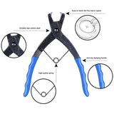 Hot-Pliers Circlips Snap Ring Grip Plier 50 mm Long Nose 1.2mm 90 Degrees Bending For Motorcycles Truc