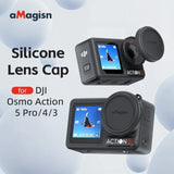 Silicone Cap Lens Case Accessories For DJI Osmo Action5 Pro