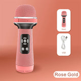 Kids Microphone With Speaker Portable Handheld Karaoke Player For Home Party KTV Music Mic Show