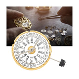Watch 2836 Gold with Week Plate+Calendar Plate High-Precision Automatic nical Movement