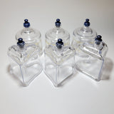 Cups Lose Weight Healthcare 6 Round Heart Shape Thickened Plastic Cup Therapy Vacuum Suction Cupping with Pump