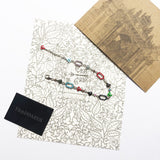 Joker female simple in sterling silver