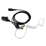 High-Quality Transparent Spy Tactical Earphones with Air Duct K-Head for Walkie Talkies - Compatible with Baofeng