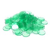 100Pcs/lot Plastic Poker Chips Bingo Board Games Markers Tokens Kids Counting Toy Family Club Party Supplies