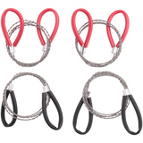 Cutters 4 Pcs Stainless Steel Cable Saw, Metal Wire Hand Pocket String Rope Saw PVC Pipe Cutting Tool for Wood