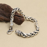 Twist peace pattern bracelet