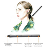 10x6" Professional Graphics Drawing Tablet 12 Express Keys 8192 Levels Battery-Free Stylus/30pcs Pen Refill Support PC/Laptop