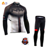 Cycling jersey long sleeve suit