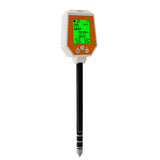 6in1 Soil Tester pH/EC/Moisture/Light/Humidity/Temp High Accuracy Digital Hygrometer pH Meter for Gardening Farming