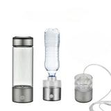 Portable Hydrogen-Rich Alkae lonizer Hydrogen-Water Generator Maker Rechargeable Water Bottle Anti-Aging