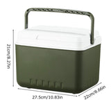 Incubator Outdoor Picnic Camping Portable Large Capacity Fresh-Keeping Box Cold Bucket Refrigerator Ice Cube Cooler