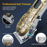 NEW ElectricHair Clippers Set JM-2022 Cordless Shaver Trimmer Barber Shop Hair Cutting hine for Men USB