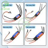 DIY Fan Modification Violent 30A 60A Brushless Motor Driver Bidirectional Unidirectional Self-starting Forward/Reverse