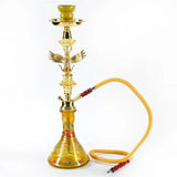CRUSHER Arab Grass Hookah Set with Single Hose Tobacco Bowl Cigarette Holder Narguile Complete Smoking Pipe Accessories
