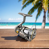 Ultra Light Metal Spool Wheel 5.2/1 Gear Ratio All Purpose Fishing Spinning Reel for Perch Bass and Pike