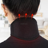 9Protruding Magnets Self-heating Health Care Equipment Cervical Vertebra Physiotherapy Hot Compress Elastic Neck Support