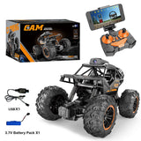 1:18 4wd 2.4G 1080p Hd Camera Remote Control Off-road Vehicle Simulation Alloy Car Model Toy Gift