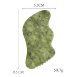 Natural Gua Sha Scraper Board Massage Jade Guasha Stone For Chin Neck Face Lifting Wrinkle Remover Spa Beauty Care Tool