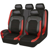 Cover Universal PU Leather Car Cushion Front And Rear Full Protection Seat Pad For 5-Seater Cars Truc