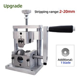 Stripper hine,Portable Aluminum Alloy Cable Scrap Copper Wire Peeg Tool Mini Recycg Tools