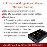 Automobile Detector Natural Gas Gasoe Ignition Coil Tester Professional Car Repair Vehicle Diagnostic Tools