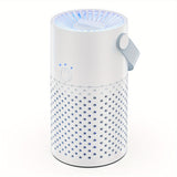 1pc, Mini Portable Air Purifier, Portable High Efficiency Air Purifier For Travel, Helps Alleviate Allergies, Eliminates Smoke