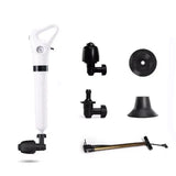 Professional High Pressure Pipe Plunger Toilet Plungers Pump Air Blaster Hose Unblocker Opener Drain Sin Cleaning Gun Bathtub