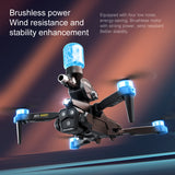 Drones 2024 New K11 Max Brushless Motor Mini Drone Professional 8K Three Camera Aerial Obstacle Avoidance RC Quadcopter Toys