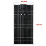 PET 18V 300W Flexible Monocrystale Solar Panel+30A Controller Solars Panels Charger For 12V Battery Car/Boat/ Home Waterproof