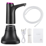 Automatic Electric Water Gallon Pump 19 Liters Drink Dispenser for Kitchen Office Outdoor USB Rechargeable