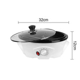 Coffee Bean Baked Roaster Grain Dryer Electric EU/US Plug Roasting Machine Coffee Peanut Beans Baking Popcorn Making Machine