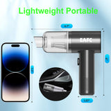 Portable Handheld Car Vacuum Cleaner - Ideal for Small Households and Pet Hair Removal