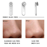 2023 Face ultrasonic ion importing vibration massage beauty device facial massager machine home use beauty equipment
