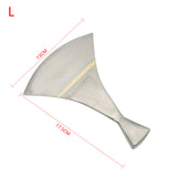 Handmade Leather Knife Semicircle Mink Fox Skin Leather Cutting Tool DIY Hand Tool Professional Fur Cutter Alloy Steel Blade