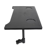 Tray Table Portable Cup Holders Wheelchair Desk Lap Board Universal Fit 2cm Diameter Vertical Tubes for Eating