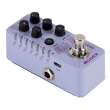 Mooer R7 Guitar Electric Digital Reverb Pedal Guitar Processor with Room Hall Cave Plate Spring Mod 7 Classic Tone Effect Pedal