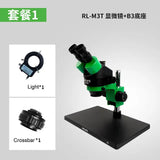 HD Binocular Trinocular Microscope 7-45X Continuous Zoom HDMI External Monitor Interface RL-M3T Mobile Phone Chips Repair Tools